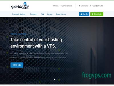 斯巴达E5美国VPS部分套餐补货中(联通AS4837)-青蛙主机